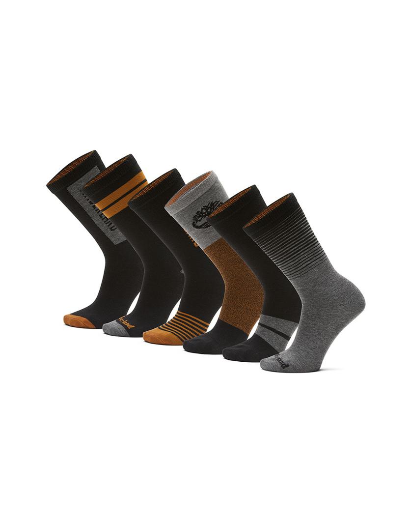 Timberland giftable multi logo crew socks