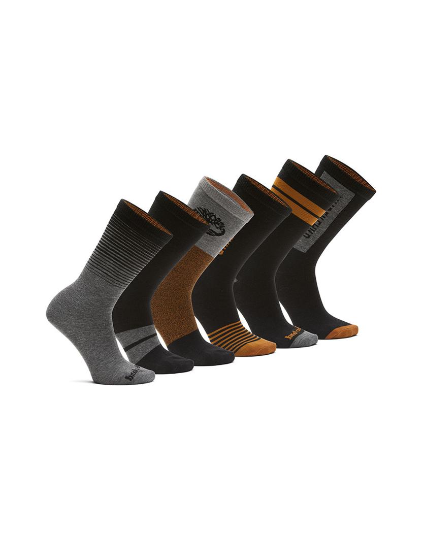 Timberland giftable multi logo crew socks