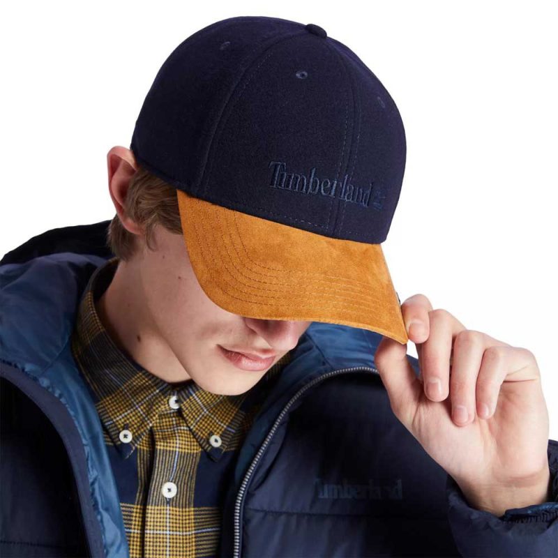 Timberland Wool Baseball Cap