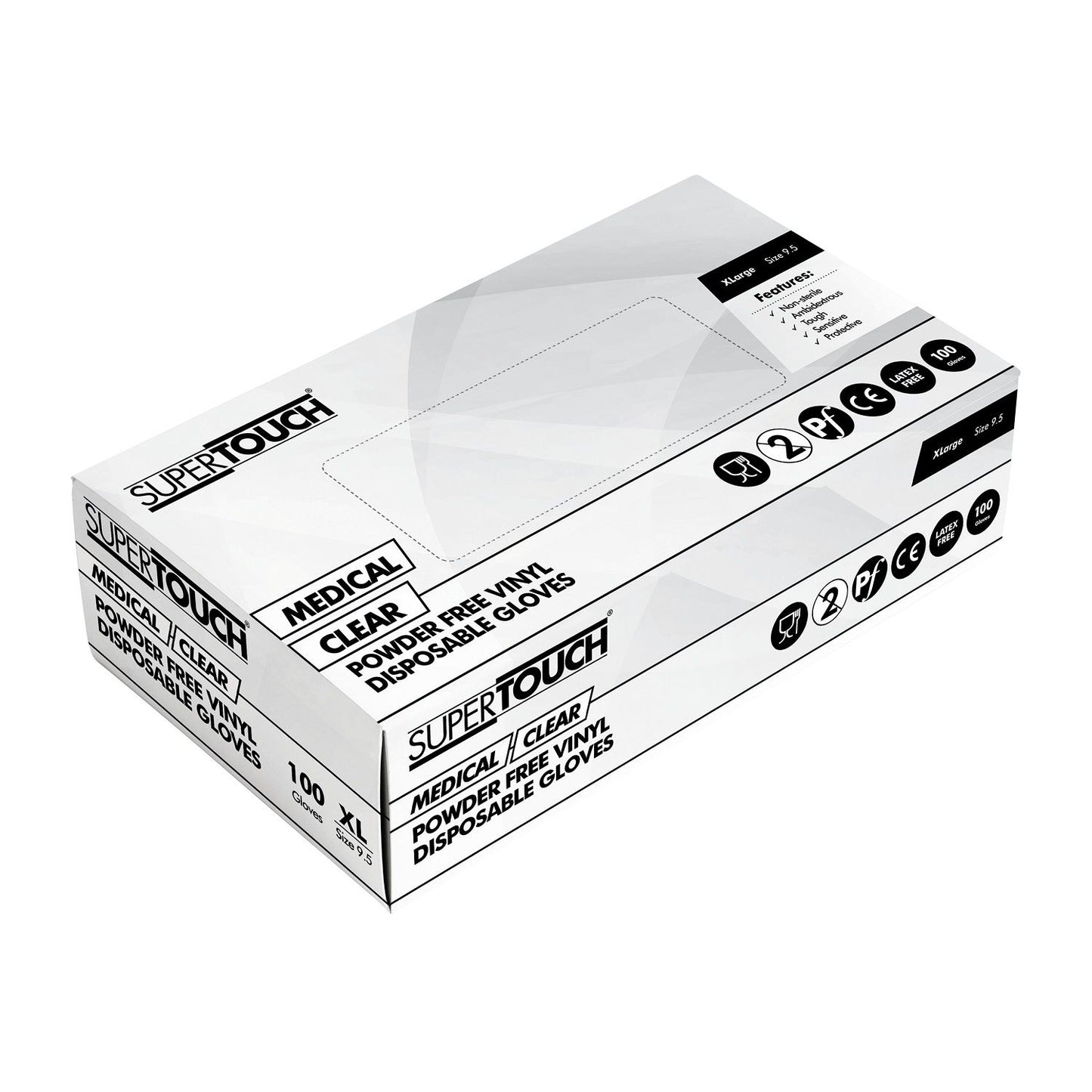 Powderfree Vinyl Gloves (Pack of 100)