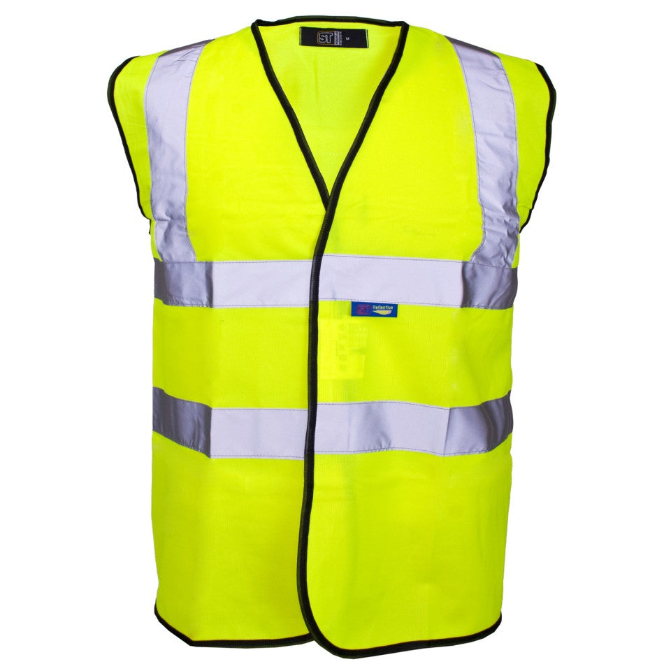Hi Vis Yellow Vest