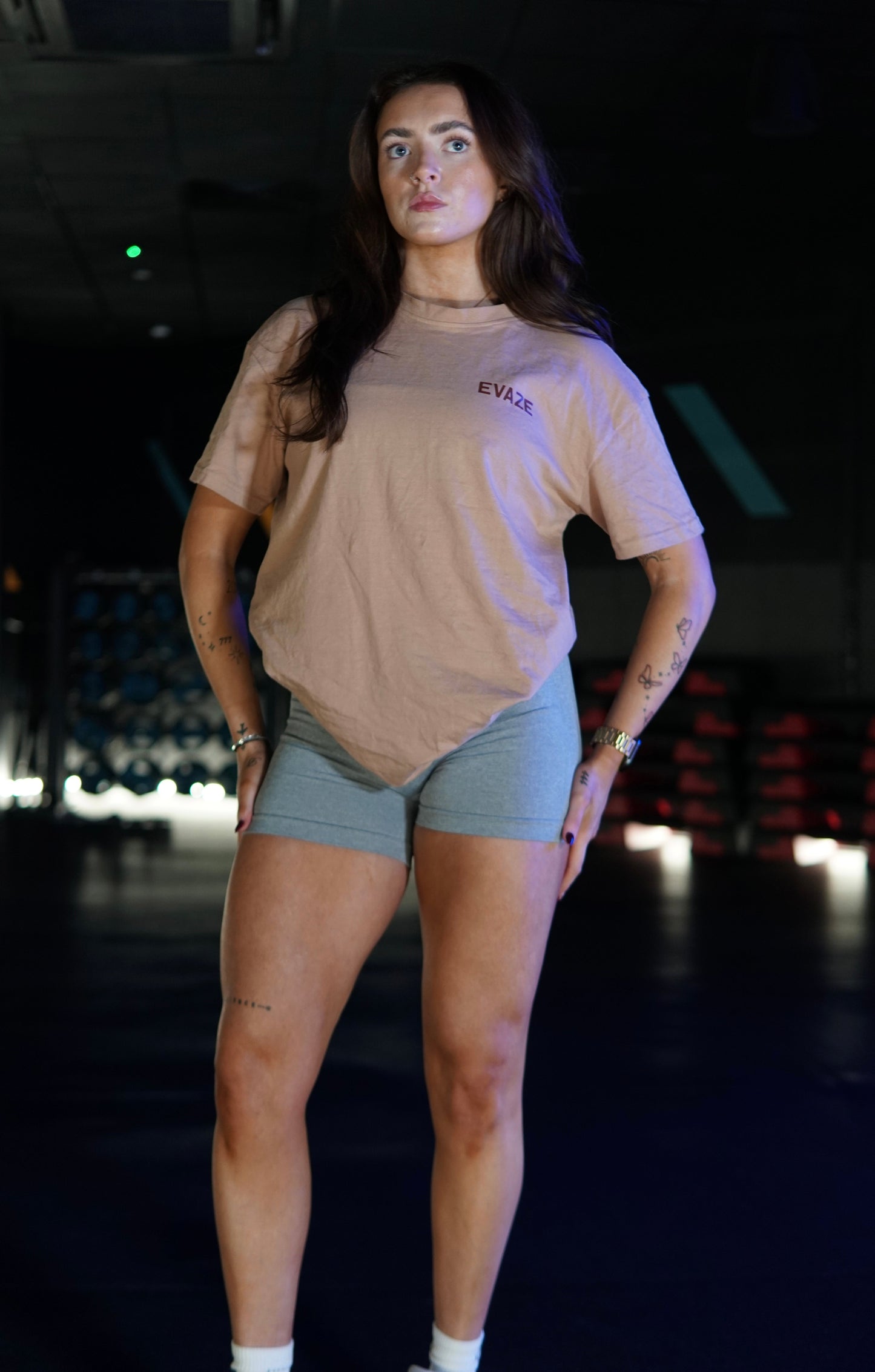 Beige Unisex Heavyweight Oversized TShirt