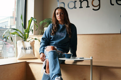 Evaze Blue Sweatshirt