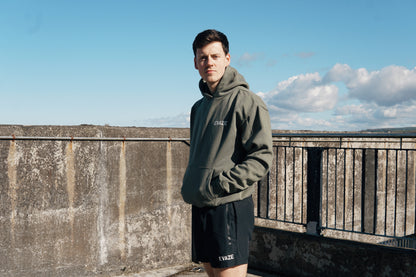 Green Evaze Heavyweight Unisex Hoodie.