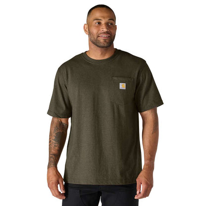 Carhartt 103296 Relaxed Fit Heavyweight Short Sleeve K87 Pocket T-Shirt