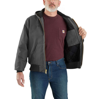 Carhartt 106673 J140 Loose Fit Firm Duck Insulated Flannel-Lined Active Jac