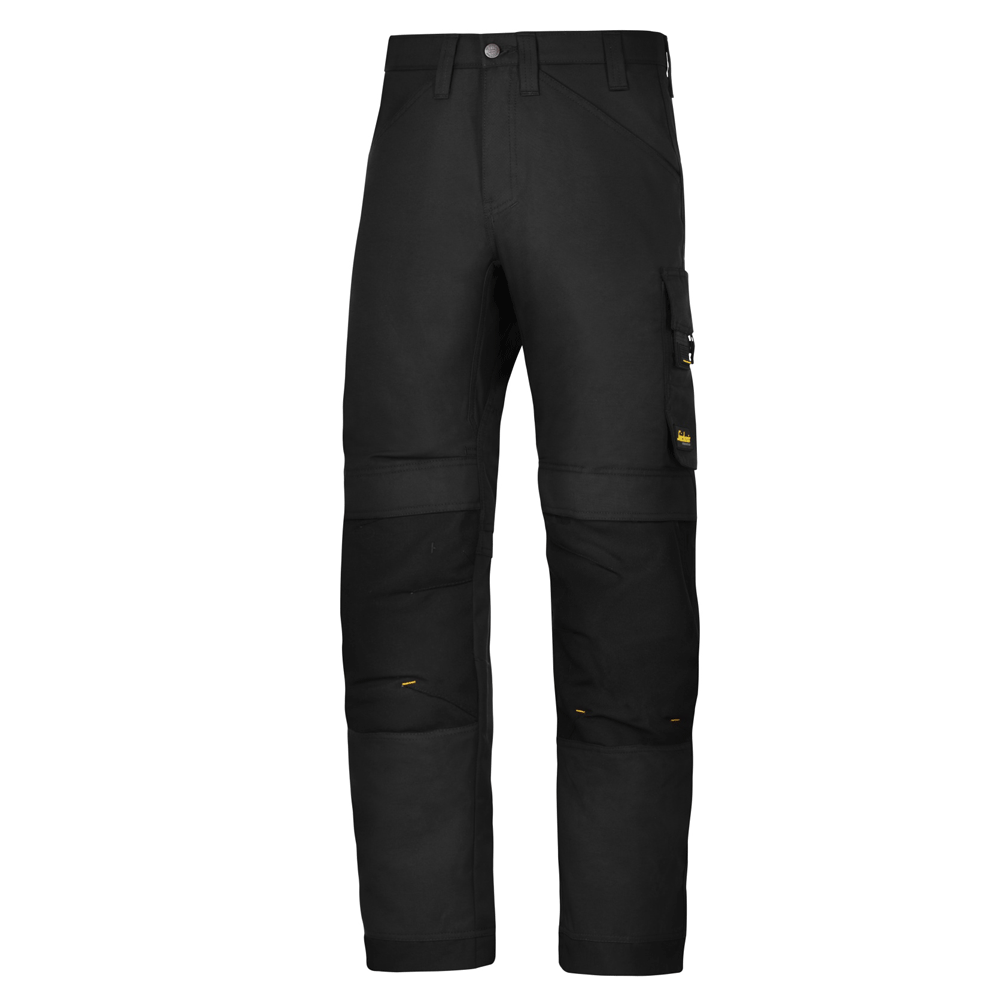 Snickers 6301 AllroundWork, Work Trousers Black 30" Waist - 30" Leg