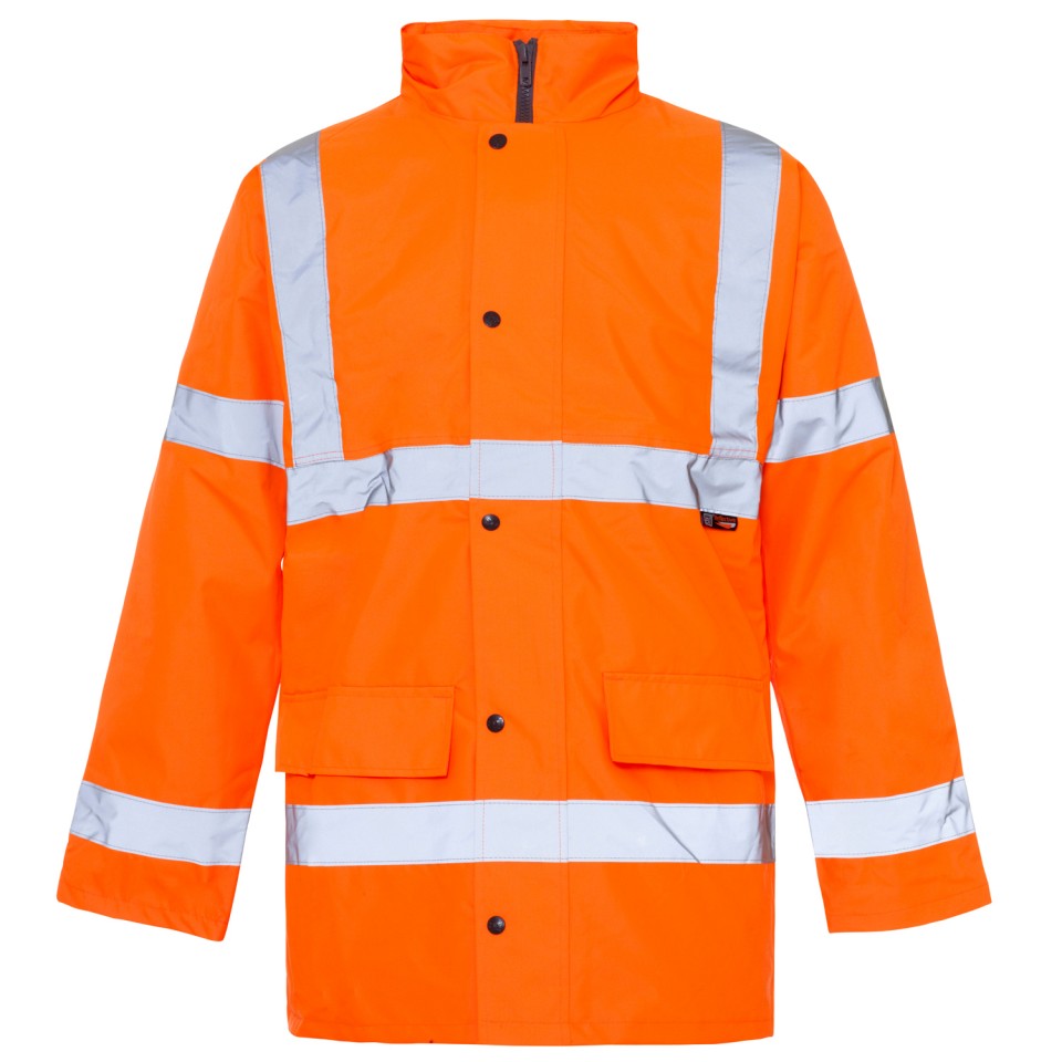 Hi Vis Orange Standard Parka